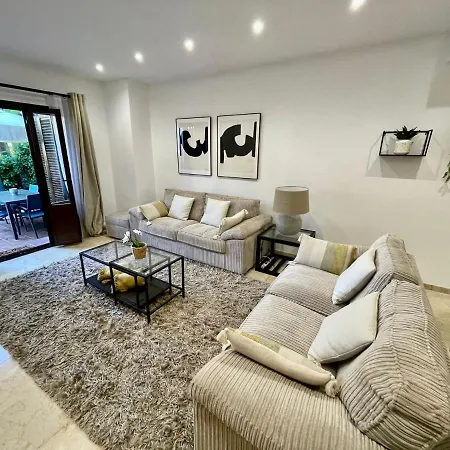 דירה Fantastic New Townhouse /front Beach/2bedr/2,5bath אסטפונה